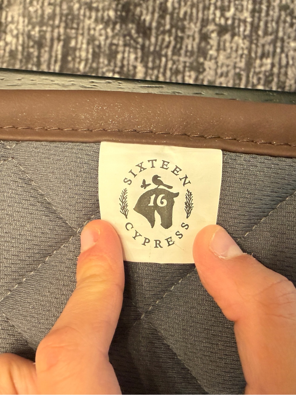 Sixteen Cypress Hickory Plaid Dressage Pad - Picture 4 of 4